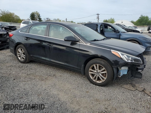 2017 Hyundai Sonata 2.4L with VIN 5NPE24AF0HH591939, listed as a Copart auction lot 54394845 with 102,721 mi miles and Clean Title. Bid and sale history available at carsss.com. Image 4.