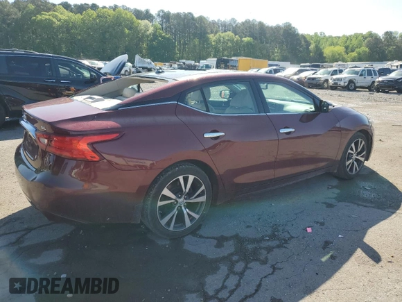 2017 Nissan Maxima SL with VIN 1N4AA6AP1HC370390, listed as a Copart auction lot 52683855 with 156,933 mi miles and Salvage title. Bid and sale history available at DreamBid. Image 3.