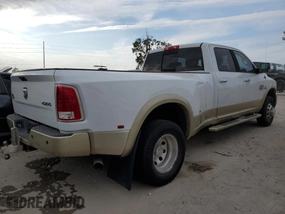 2015 Ram 3500 Longhorn with VIN 3C63RRKL7FG595603, listed as a Copart auction lot 76554154 with 118,271 mi miles and Non Repairable. Bid and sale history available at carsss.com. Image 3.