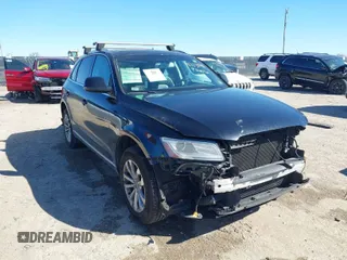 2013 Audi Q5 Premium with VIN WA1CFAFP6DA096250, listed as a IAAI auction lot 41713498 with 131,090 mi miles. Bid and sale history available at carsss.com. Image 1.