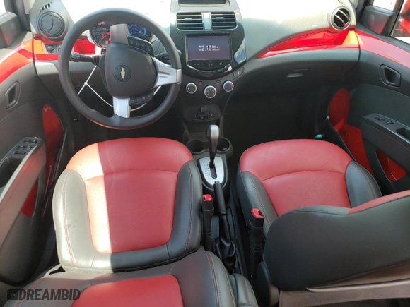 2015 Chevrolet Spark LT with VIN KL8CF6S98FC796992, listed as a Copart auction lot 60487804 with 47,523 mi miles and Salvage Title. Bid and sale history available at carsss.com. Image 8.