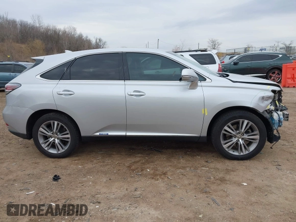 2015 Lexus RX 450h with VIN 2T2ZB1BA1FC001679, listed as a IAAI auction lot 41900991 with 135,828 mi miles and . Bid and sale history available at DreamBid. Image 13.