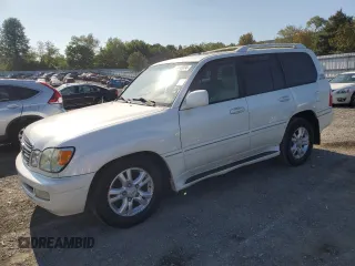 2004 Lexus LX 470 with VIN JTJHT00W243539249, listed as a Copart auction lot 70493974 with 181,155 mi miles and Clean Title. Bid and sale history available at DreamBid. Image 1.