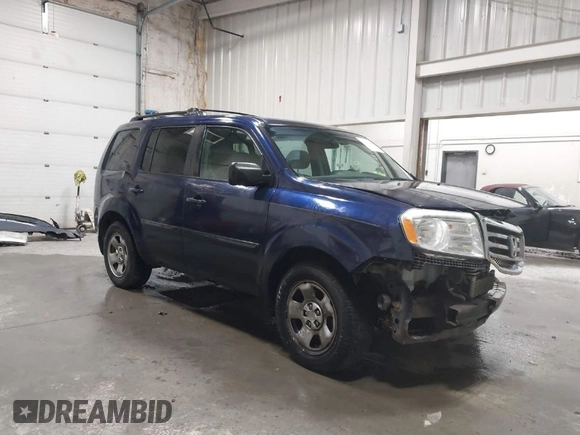 2014 Honda Pilot LX with VIN 5FNYF4H28EB015045, listed as a IAAI auction lot 40132499 with 139,845 mi miles and . Bid and sale history available at DreamBid. Image 1.