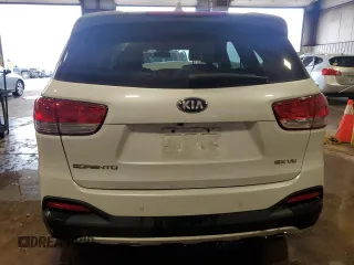 2018 Kia Sorento EX with VIN 5XYPHDA55JG395071, listed as a Copart auction lot 60261115 with 43,505 mi miles and Salvage title. Bid and sale history available at DreamBid. Image 6.