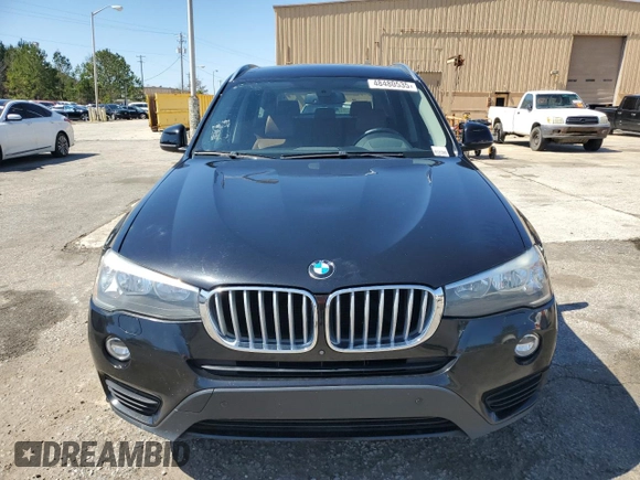 2016 BMW X3 sDrive28i with VIN 5UXWZ7C54G0R32355, listed as a Copart auction lot 48480535 with 179,021 mi miles and Clean Title. Bid and sale history available at DreamBid. Image 5.