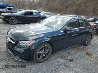 2019 Mercedes-Benz C 300 with VIN 55SWF8EB6KU292709, listed as a Copart auction lot 52103135 with 101,418 mi miles and Salvage Title. Bid and sale history available at DreamBid. Image 1.
