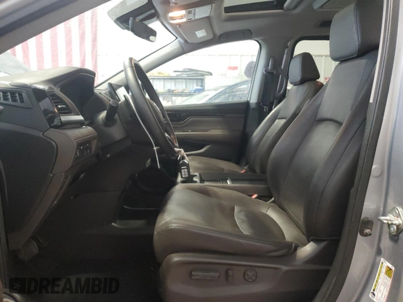 2018 Honda Odyssey Elite с VIN 5FNRL6H98JB036459, выставлен на аукционе Copart как лот 54231155 с пробегом 54 818 миль миль и Списание • Salvage title. История ставок и продаж доступна на DreamBid. Изображение 7.