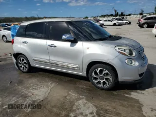 2014 FIAT 500L Lounge with VIN ZFBCFACH1EZ007063, listed as a Copart auction lot 76325754 with 154,736 mi miles and Non Repairable. Bid and sale history available at carsss.com. Image 4.