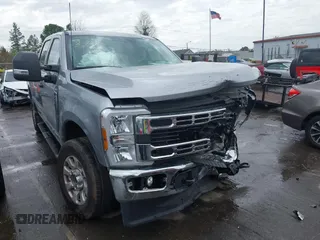 2024 Ford Super Duty F-250 SRW XL with VIN 1FT7W2BT9RED24404, listed as a IAAI auction lot 41851217 with 25,627 mi miles. Bid and sale history available at carsss.com. Image 1.