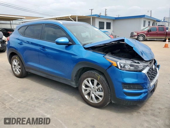 2019 Hyundai Tucson Value with VIN KM8J33A48KU913336, listed as a Copart auction lot 57070025 with 83,037 mi miles and Salvage title. Bid and sale history available at DreamBid. Image 4.