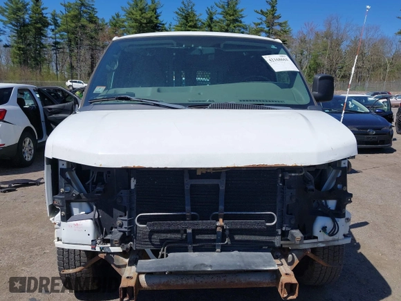 2012 Chevrolet Express Cargo Van with VIN 1GCWGFBA6C1156153, listed as a IAAI auction lot 42168661 with 233,473 mi miles. Bid and sale history available at carsss.com. Image 13.