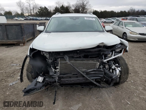 2021 Volkswagen Atlas SEL with VIN 1V2ER2CA5MC504333, listed as a Copart auction lot 43385145 with 47,437 mi miles and Salvage title. Bid and sale history available at DreamBid. Image 5.