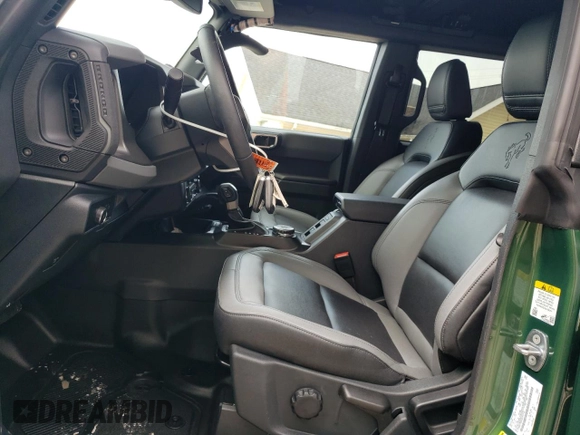 2024 Ford Bronco Big Bend with VIN 1FMDE7BH3RLB41134, listed as a Copart auction lot 61553545 with 3,024 mi miles and Salvage title. Bid and sale history available at DreamBid. Image 7.