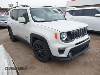 2020 Jeep Renegade Latitude with VIN ZACNJABB7LPL69974, listed as a IAAI auction lot 42265784 with 105,101 mi miles and . Bid and sale history available at DreamBid. Image 1.