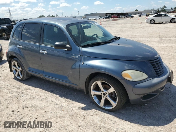2003 Chrysler PT Cruiser GT z VIN 3C8FY78G23T603499, wystawiony jako Copart lot #56649505 z przebiegiem 57 393 mil mil oraz Czysty tytuł • Clean title. Historia ofert i sprzedaży dostępna na DreamBid. Obrazek 4.