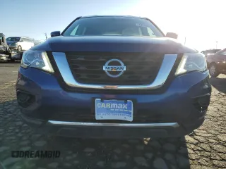 2017 Nissan Pathfinder SV with VIN 5N1DR2MM5HC632319, listed as a Copart auction lot 48549315 with 131,729 mi miles and Salvage Title. Bid and sale history available at carsss.com. Image 5.