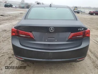 2016 Acura TLX with VIN 19UUB1F3XGA000869, listed as a Copart auction lot 43848055 with 131,104 mi miles and Salvage Title. Bid and sale history available at carsss.com. Image 6.