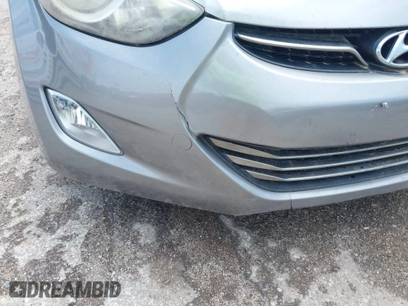 2012 Hyundai Elantra Limited with VIN KMHDH4AE5CU369859, listed as a IAAI auction lot 42095240 with 174,486 mi miles. Bid and sale history available at carsss.com. Image 6.