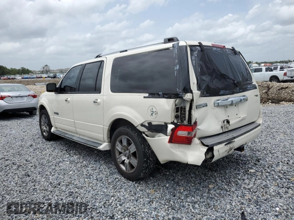 2007 Ford Expedition Max Limited with VIN 1FMFK20557LA18350, listed as a Copart auction lot 59759045 with 191,977 mi miles and Salvage title. Bid and sale history available at DreamBid. Image 2.