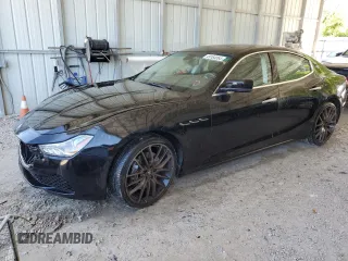 2015 Maserati Ghibli with VIN ZAM57XSA8F1129778, listed as a Copart auction lot 49164064 with 45,422 mi miles. Bid and sale history available at carsss.com. Image 1.