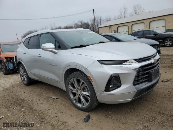 2019 Chevrolet Blazer Premier with VIN 3GNKBFRS5KS606634, listed as a Copart auction lot 86372164 with 108,262 mi miles and Salvage Title. Bid and sale history available at carsss.com. Image 4.