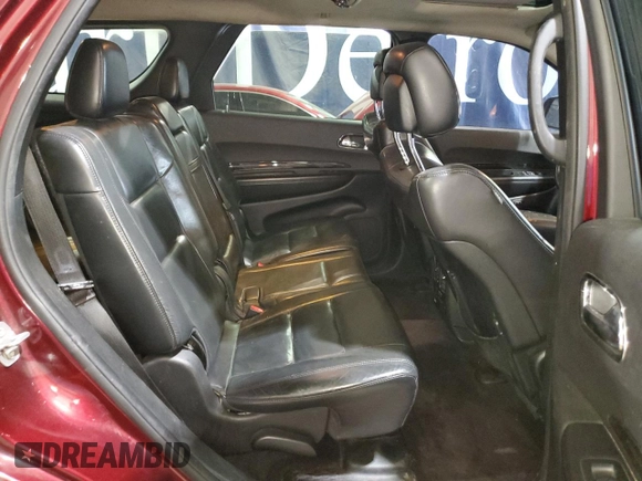 2016 Dodge Durango Limited with VIN 1C4RDJDG1GC375249, listed as a Copart auction lot 50061285 with 212,334 mi miles and Clean title. Bid and sale history available at DreamBid. Image 11.