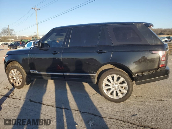 2014 Land Rover Range Rover Supercharged z VIN SALGS3TFXEA171133, wystawiony jako Copart lot #42797115 z przebiegiem 118 076 mil mil oraz Szkoda całkowita • Salvage title. Historia ofert i sprzedaży dostępna na DreamBid. Obrazek 2.