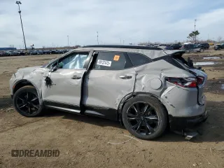 2021 Chevrolet Blazer RS with VIN 3GNKBERS3MS570651, listed as a Copart auction lot 49137475 with Not provided miles and Non repairable. Bid and sale history available at DreamBid. Image 2.