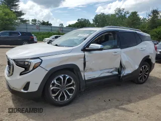 2021 GMC Terrain SLT z VIN 3GKALVEV0ML401297, wystawiony jako Copart lot #61243615 z przebiegiem 54 437 mil mil oraz Szkoda całkowita • Salvage title. Historia ofert i sprzedaży dostępna na DreamBid. Obrazek 1.