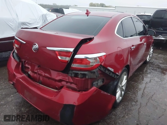 2012 Buick Verano Leather Group with VIN 1G4PS5SK4C4147287, listed as a IAAI auction lot 40809189 with 144,078 mi miles. Bid and sale history available at carsss.com. Image 4.