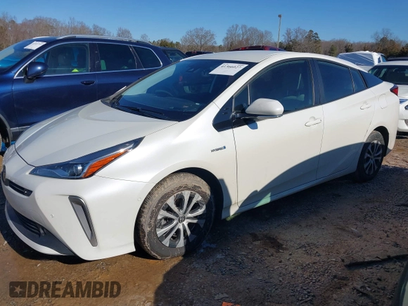 2020 Toyota Prius LE with VIN JTDL9RFU5L3014612, listed as a IAAI auction lot 41366027 with 50,153 mi miles and . Bid and sale history available at DreamBid. Image 22.