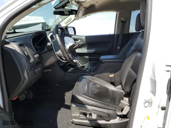 2021 Chevrolet Colorado 4WD ZR2 with VIN 1GCGTEEN0M1108190, listed as a Copart auction lot 45212075 with 0 mi miles and Salvage Title. Bid and sale history available at carsss.com. Image 7.