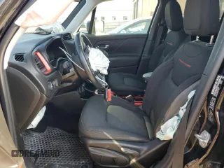 2018 Jeep Renegade Trailhawk with VIN ZACCJBCB8JPH42239, listed as a Copart auction lot 53448085 with 21,221 mi miles and Salvage Title. Bid and sale history available at carsss.com. Image 7.