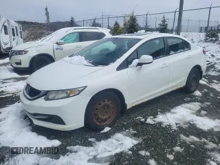 2013 Honda Civic LX z VIN 2HGFB2F58DH042681, wystawiony jako Copart lot #53851095 z przebiegiem Nie podano mil oraz Szkoda całkowita • Salvage title. Historia ofert i sprzedaży dostępna na DreamBid. Obrazek 1.