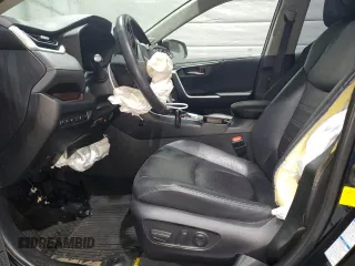 2020 Toyota RAV4 Hybrid Limited with VIN JTMDWRFV7LD525562, listed as a Copart auction lot 50502715 with 0 mi miles and Salvage Title. Bid and sale history available at carsss.com. Image 7.