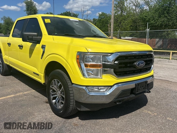 2021 Ford F-150 XL with VIN 1FTFW1E10MFC27191, listed as a Copart auction lot 54601625 with 101,784 mi miles and Clean Title. Bid and sale history available at carsss.com. Image 1.