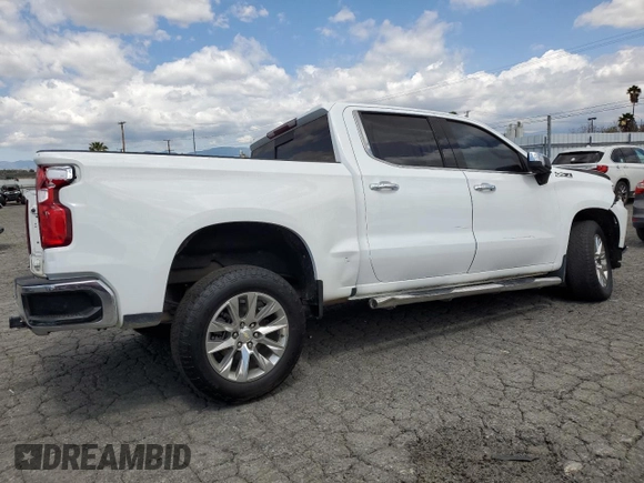 2020 Chevrolet Silverado 1500 LTZ with VIN 1GCUYGEDXLZ185236, listed as a Copart auction lot 51092645 with 88,681 mi miles and Clean Title. Bid and sale history available at DreamBid. Image 3.