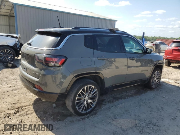 2022 Jeep Compass High Altitude with VIN 3C4NJDCB6NT115980, listed as a Copart auction lot 54255395 with 31,154 mi miles and Salvage Title. Bid and sale history available at DreamBid. Image 3.