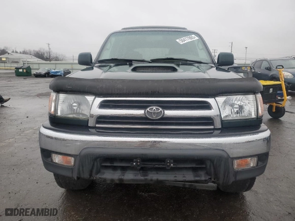 1999 Toyota 4Runner SR5 with VIN JT3HN86R4X0243155, listed as a Copart auction lot 50417865 with 234,627 mi miles and Clean Title. Bid and sale history available at carsss.com. Image 5.