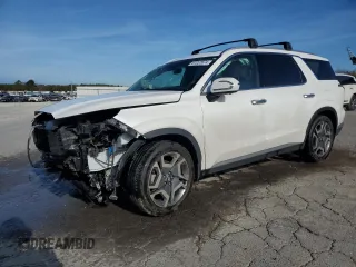 2023 Hyundai Palisade Limited z VIN KM8R5DGE9PU636836, wystawiony jako Copart lot #87237674 z przebiegiem 33 907 mil mil oraz Szkoda całkowita • Salvage title. Historia ofert i sprzedaży dostępna na DreamBid. Obrazek 1.
