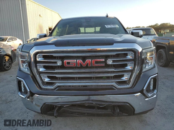2019 GMC Sierra 1500 with VIN 1GTU8DED8KZ171915, listed as a Copart auction lot 81187484 with 83,643 mi miles and Salvage Title. Bid and sale history available at DreamBid. Image 5.