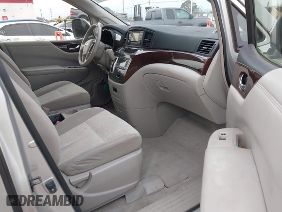 2014 Nissan Quest S with VIN JN8AE2KP5E9104762, listed as a IAAI auction lot 41566593 with 132,043 mi miles and . Bid and sale history available at DreamBid. Image 5.