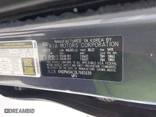 2020 Kia Sportage LX with VIN KNDPM3AC0L7681639, listed as a IAAI auction lot 41531959 with 40,675 mi miles. Bid and sale history available at carsss.com. Image 9.