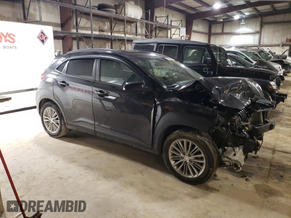 2018 Hyundai Kona SEL with VIN KM8K22AA0JU080637, listed as a Copart auction lot 37303213 with 155,502 mi miles and . Bid and sale history available at DreamBid. Image 4.