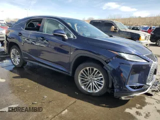 2020 Lexus RX with VIN 2T2JGMDA4LC047144, listed as a Copart auction lot 47641905 with 24,690 mi miles and Salvage Title. Bid and sale history available at carsss.com. Image 4.