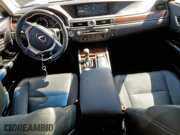 2015 Lexus GS 350 with VIN JTHBE1BL4FA013939, listed as a Copart auction lot 52621315 with 75,923 mi miles and Salvage Title. Bid and sale history available at carsss.com. Image 8.