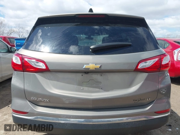2018 Chevrolet Equinox LT with VIN 3GNAXJEV0JS542579, listed as a IAAI auction lot 41983039 with 95,785 mi miles and . Bid and sale history available at carsss.com. Image 16.