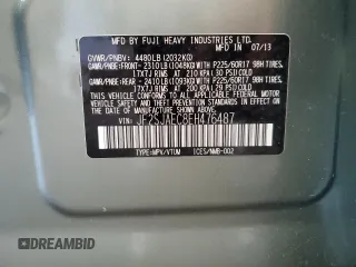 2014 Subaru Forester 2.5i Premium with VIN JF2SJAEC8EH476487, listed as a Copart auction lot 53958215 with 146,528 mi miles and Salvage Title. Bid and sale history available at carsss.com. Image 13.