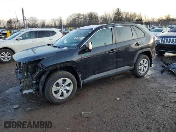 2020 Toyota RAV4 LE with VIN 2T3H1RFV2LW069649, listed as a Copart auction lot 88353615 with 32,050 mi miles and Salvage Title. Bid and sale history available at DreamBid. Image 1.
